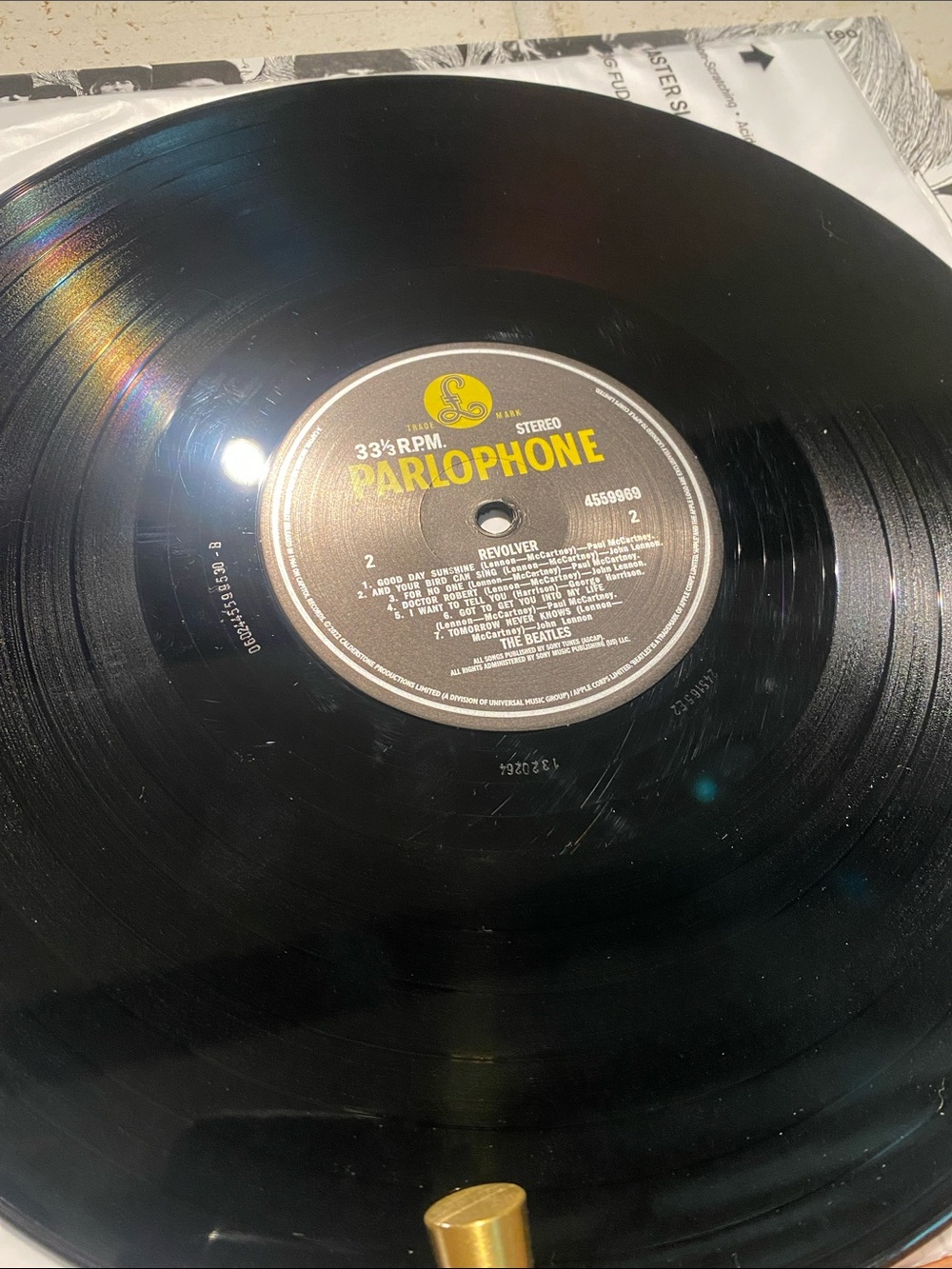 The Beatles ‘Revolver’ Vinyl Record. Reissue - Picture 4 of 4